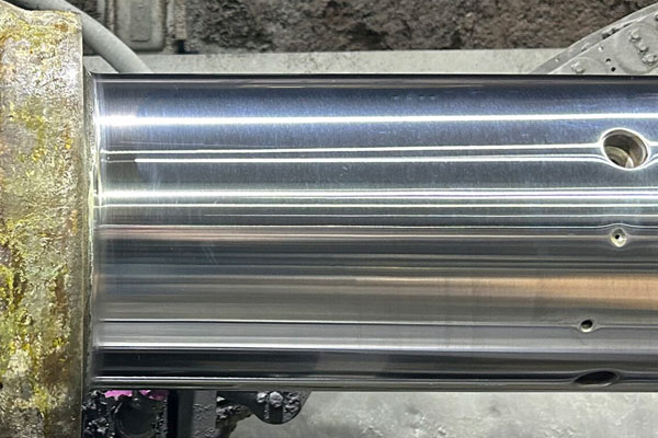 X Rear Suspension Rod From Heavy Haul Truck After - High Tech ReMan