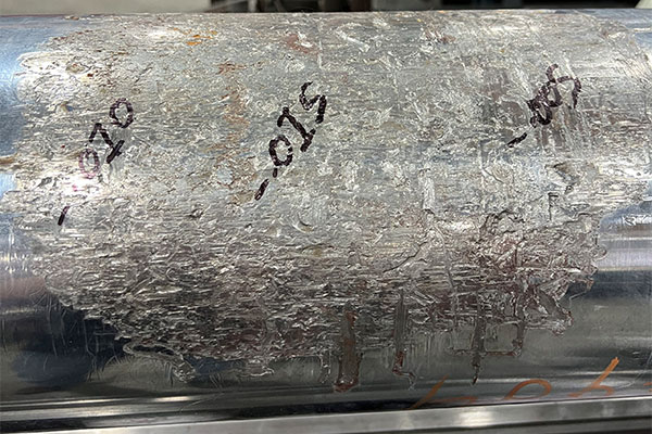 Hydraulic Rod Scarring Damage - High Tech ReMan