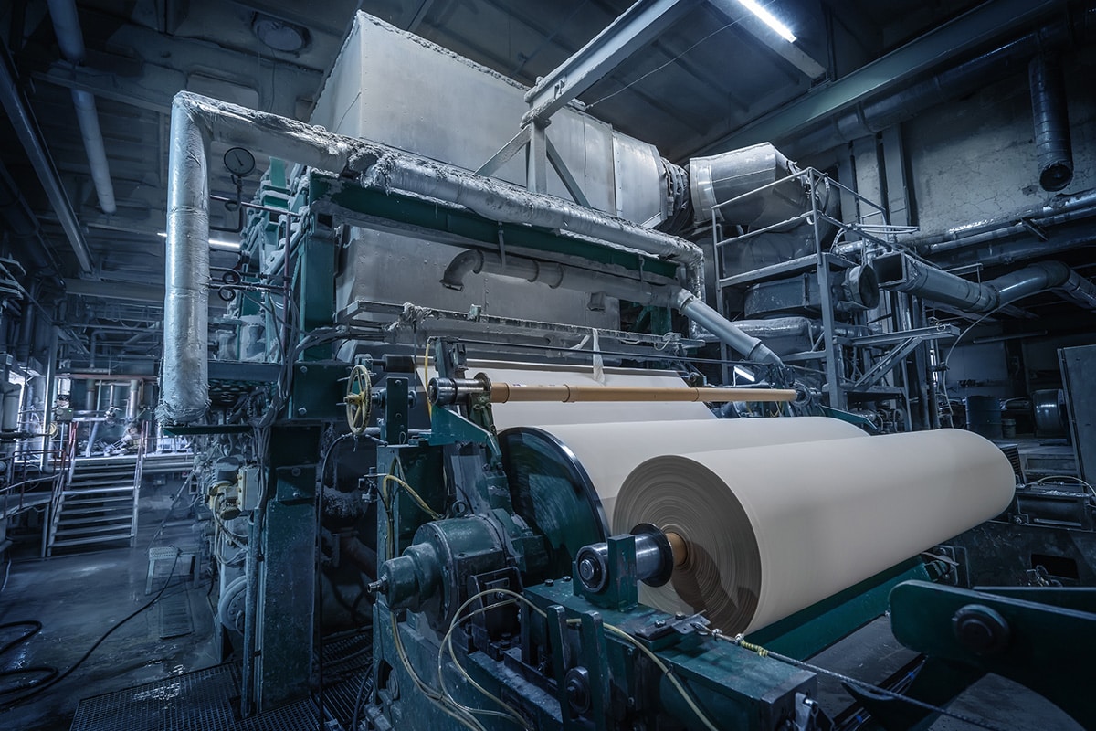 Paper Pulp Mill Tile - High Tech ReMan